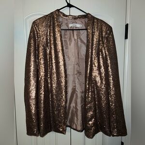 Bronze sequence blazer